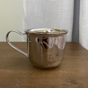 Vintage Leonard silver plated kids cup